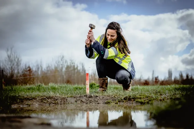 Louise Criel van Landmeetbureau JUUST kiest voor Baertplan